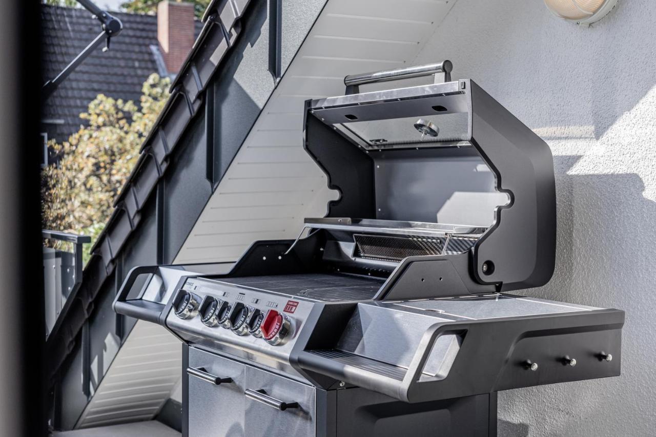 Gt-City Suite 01 I Gasgrill I Smart-Tv I Balkon Gütersloh Eksteriør bilde
