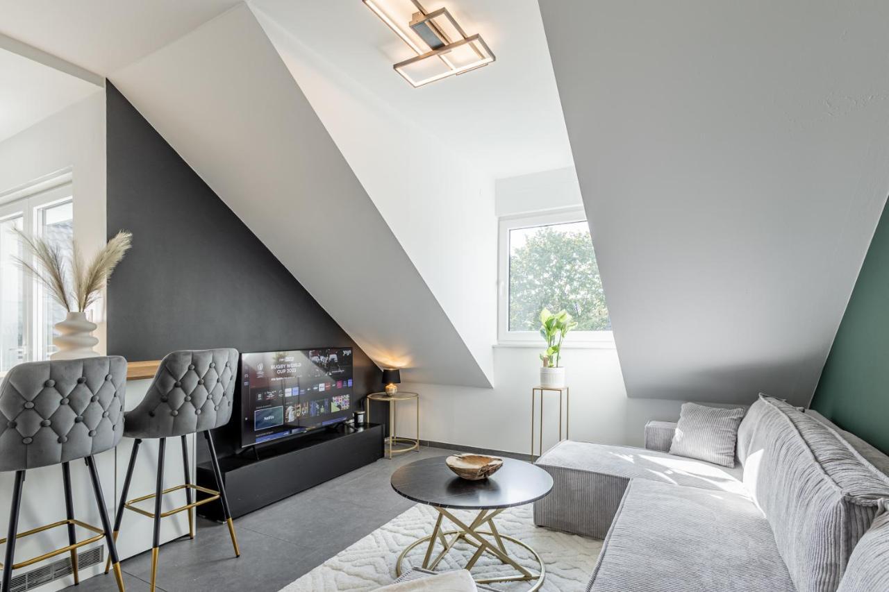 Gt-City Suite 01 I Gasgrill I Smart-Tv I Balkon Gütersloh Eksteriør bilde