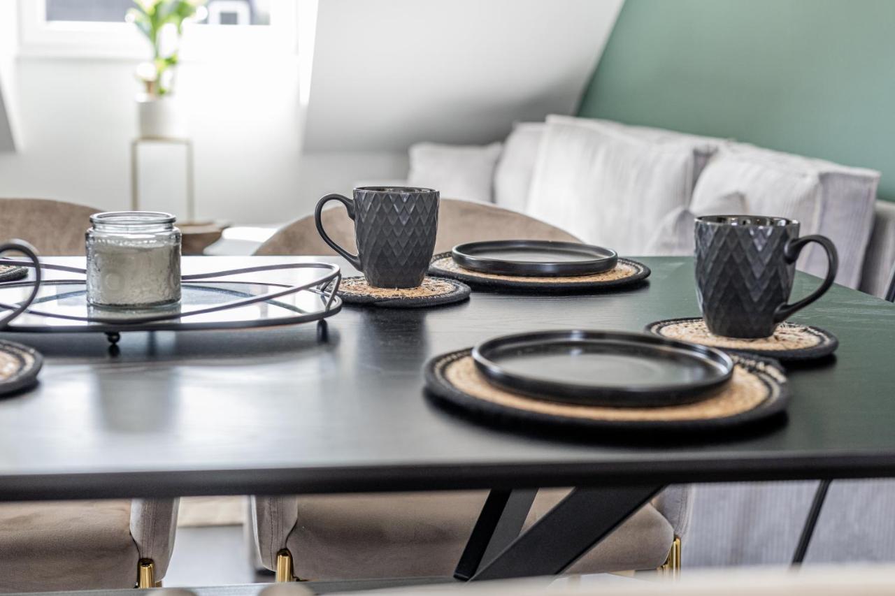 Gt-City Suite 01 I Gasgrill I Smart-Tv I Balkon Gütersloh Eksteriør bilde